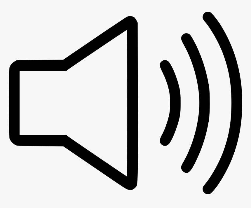 Loud Speaker Volume Up - Transparent Mute Png, Png Download, Free Download