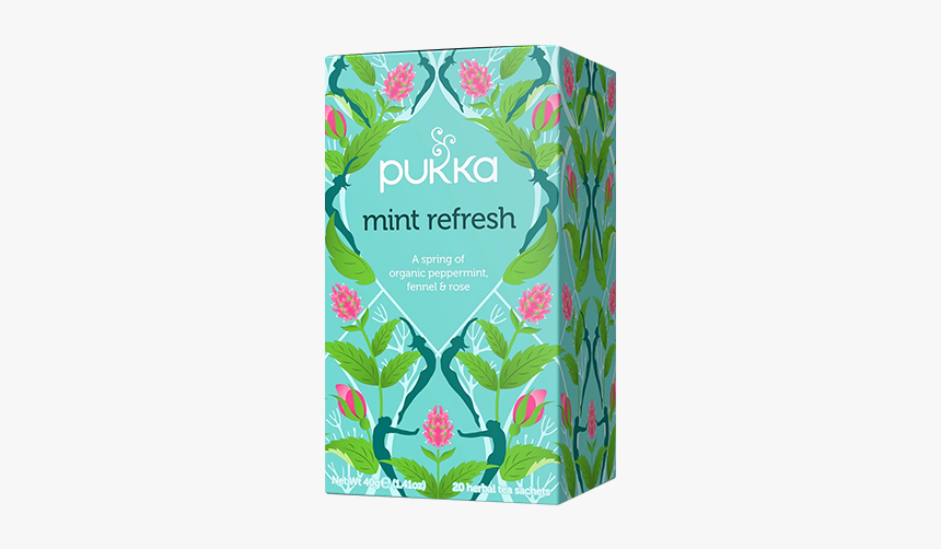 Mint Refresh Tea - Pukka Mint Refresh, HD Png Download, Free Download