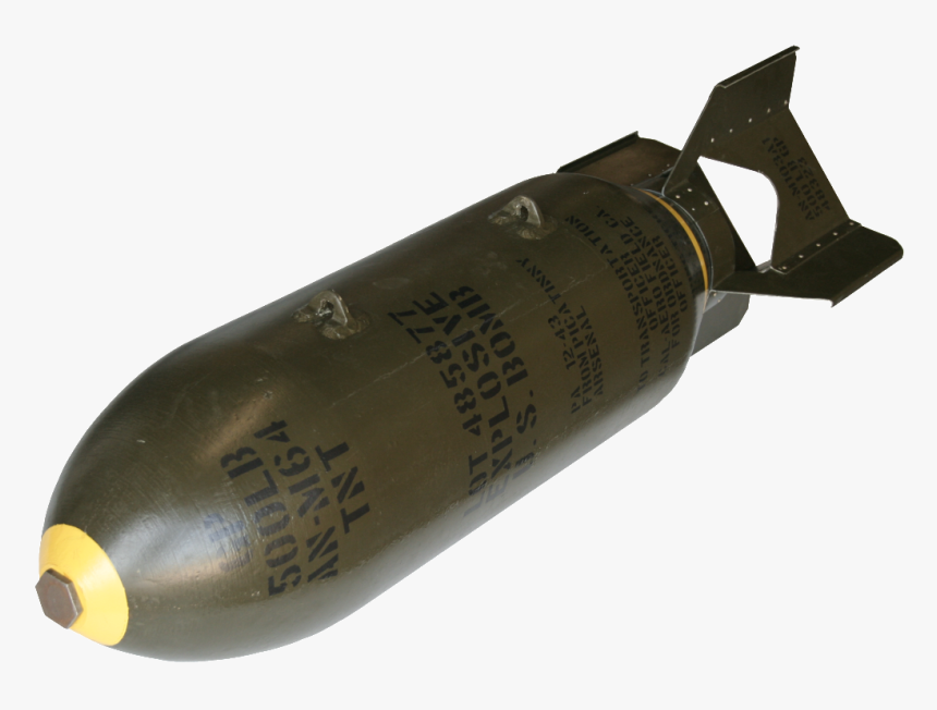 Ww2 Bomb Png, Transparent Png, Free Download