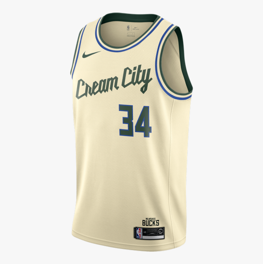 Cream City Milwaukee Bucks Jersey, HD Png Download, Free Download