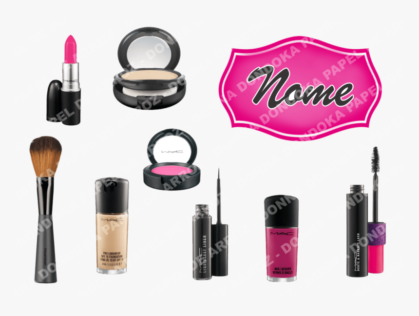 Transparent Maquiagem Png - Makeup Brushes, Png Download, Free Download