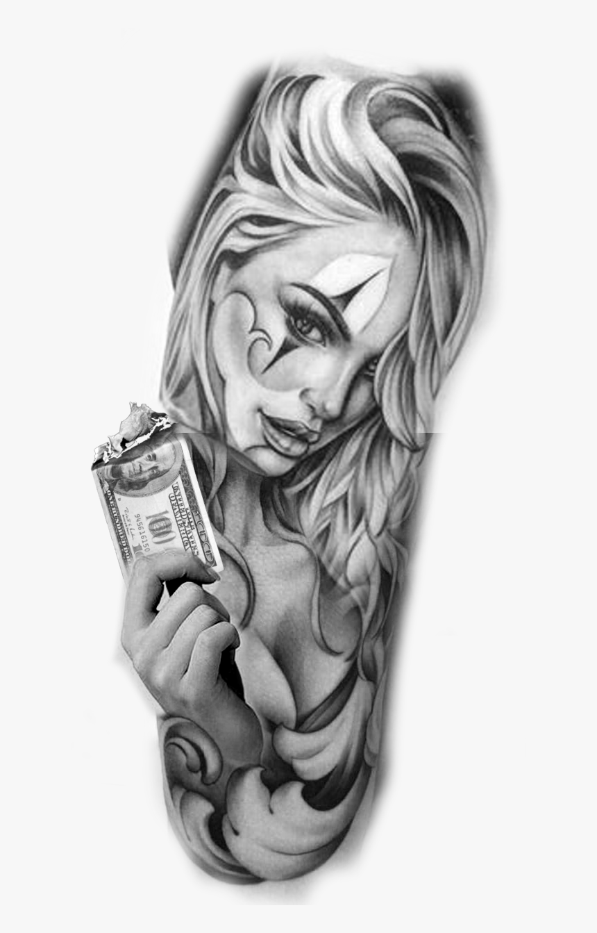 Chicano Girl Tattoo Designs, HD Png Download, Free Download