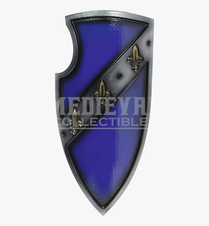 Blue Medieval Gralsritter Larp Shield - Medieval Shields, HD Png Download, Free Download