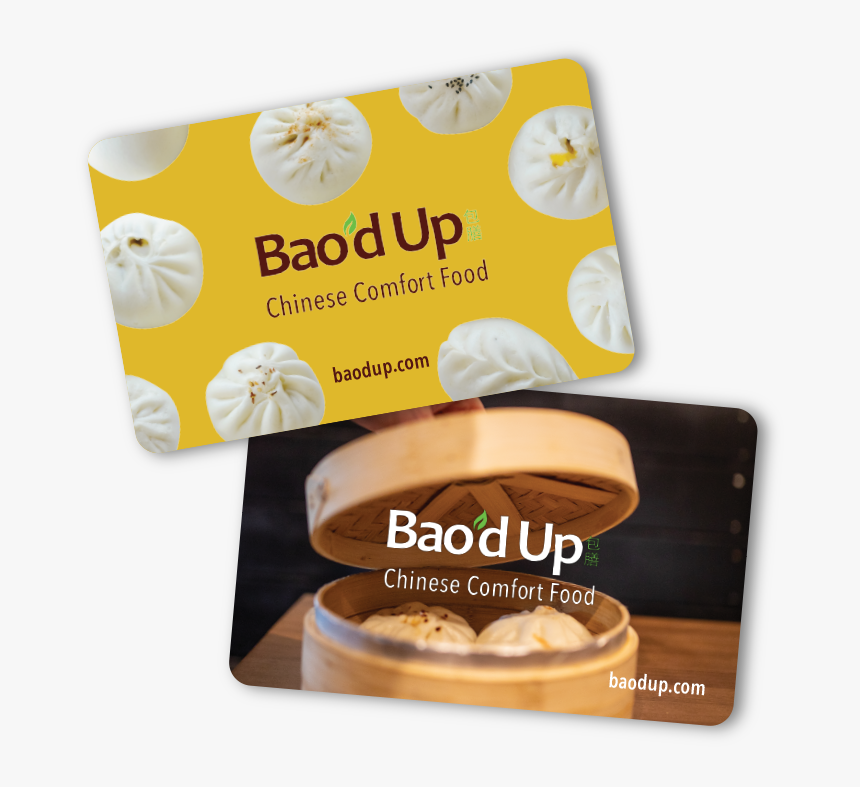 Bao"d Up Gift Cards - Manjar Blanco, HD Png Download, Free Download