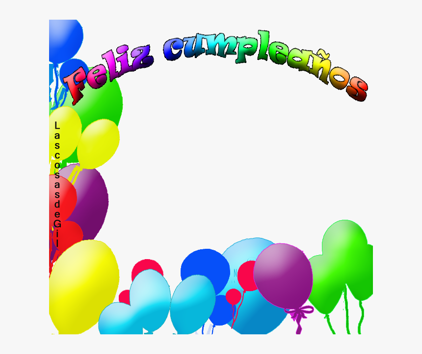 Feliz Cumpleaños Png Marcos - Marcos De Cumpleaños Png, Transparent Png, Free Download