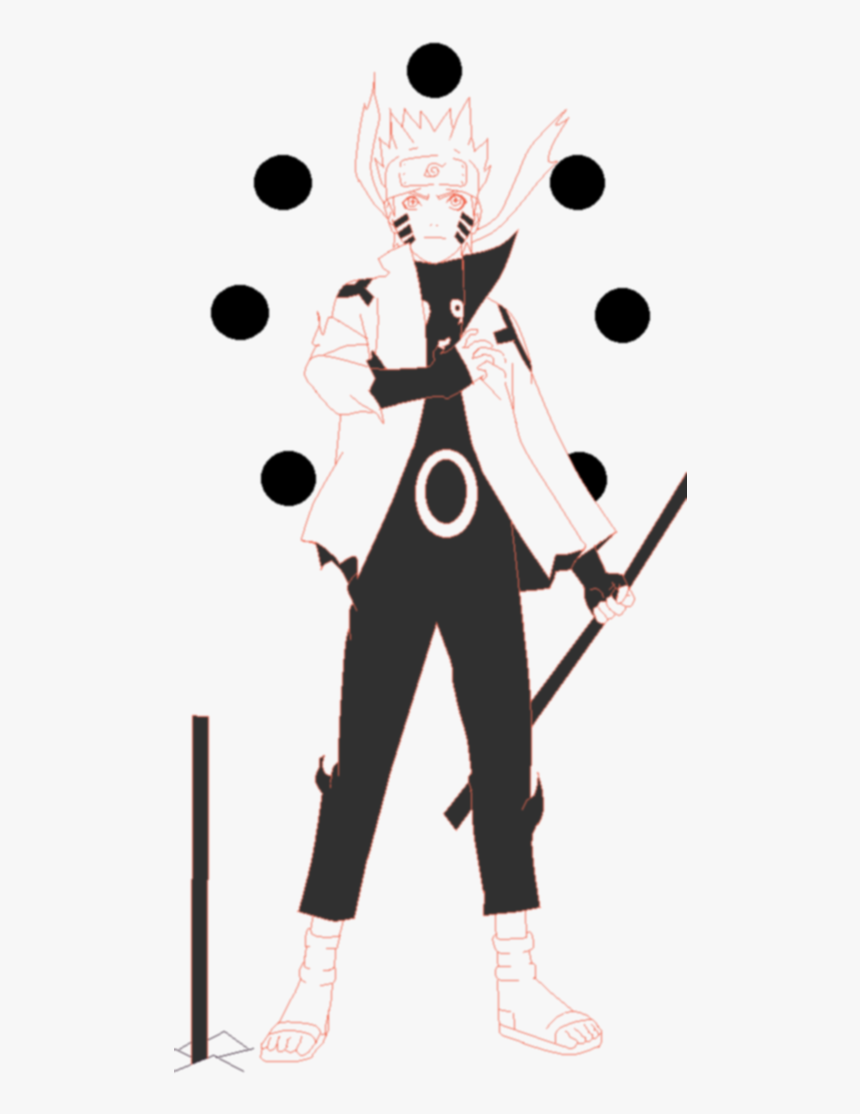 Rikudou Sennin Png - Naruto Uzumaki Mode Rikudou, Transparent Png, Free Download