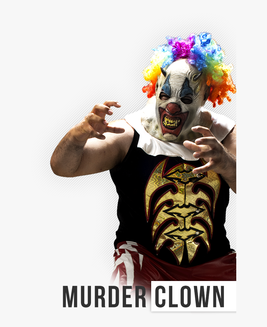 Murder Clown - Lucha Libre Aaa Murder Clown, HD Png Download, Free Download