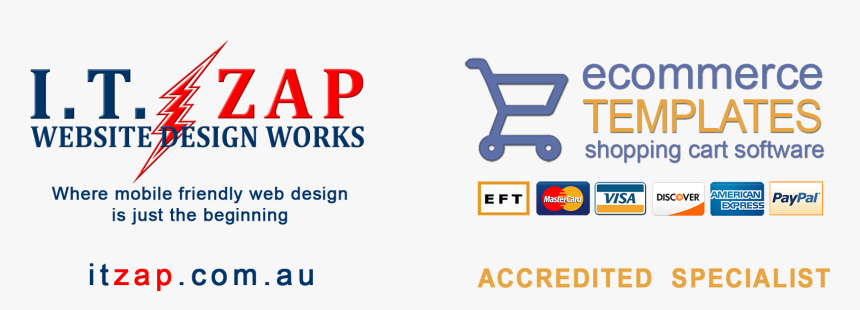 It Zap Website Design Works, Ecommerce Templates Shopping - Visa, HD Png Download, Free Download