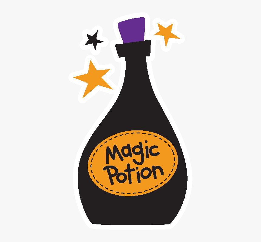 Halloween Potion Clipart Picture Royalty Free Stock - Potion Bottle Clip Art, HD Png Download, Free Download
