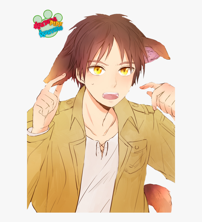 Eren And Levi Neko , Png Download - Levi X Neko Eren Lemon, Transparent Png, Free Download