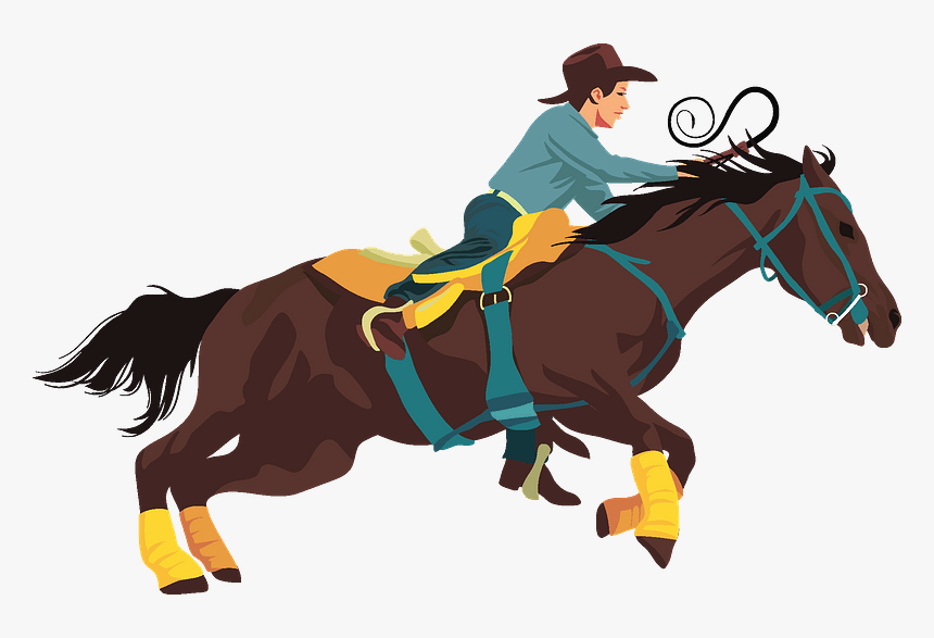 Rodeo Clipart - Mane, HD Png Download, Free Download