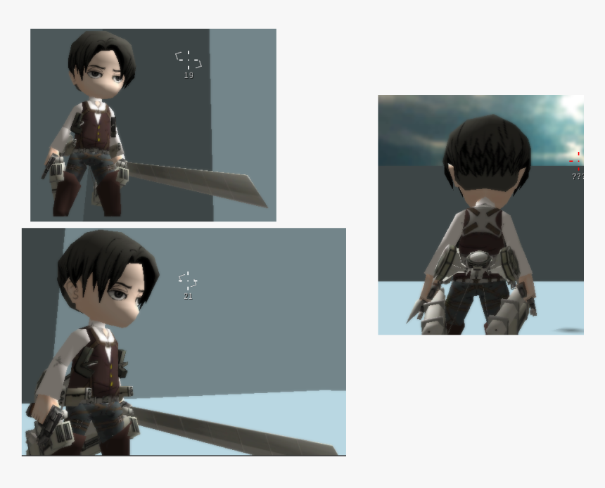 Aottg Levi Ova Skin , Png Download - Figurine, Transparent Png, Free Download