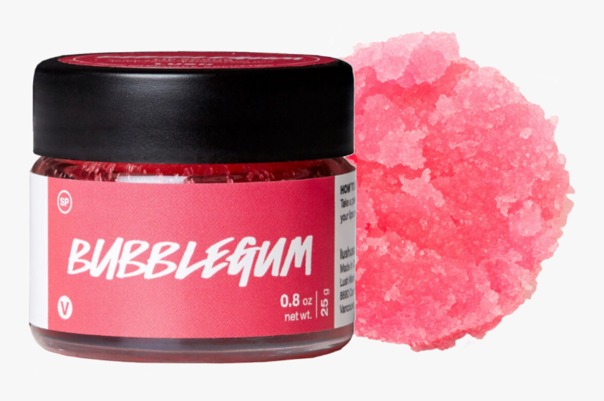 #lush #bubblegum #lipscrub #lushproducts #luchlipscrub - Lush Bubblegum Lip Scrub, HD Png Download, Free Download