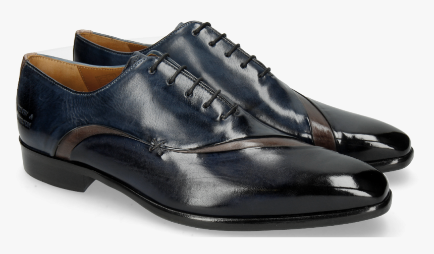 Oxford Shoes Lance 44 Navy Stone Helio - Melvin Hamilton Navy Lance 1, HD Png Download, Free Download