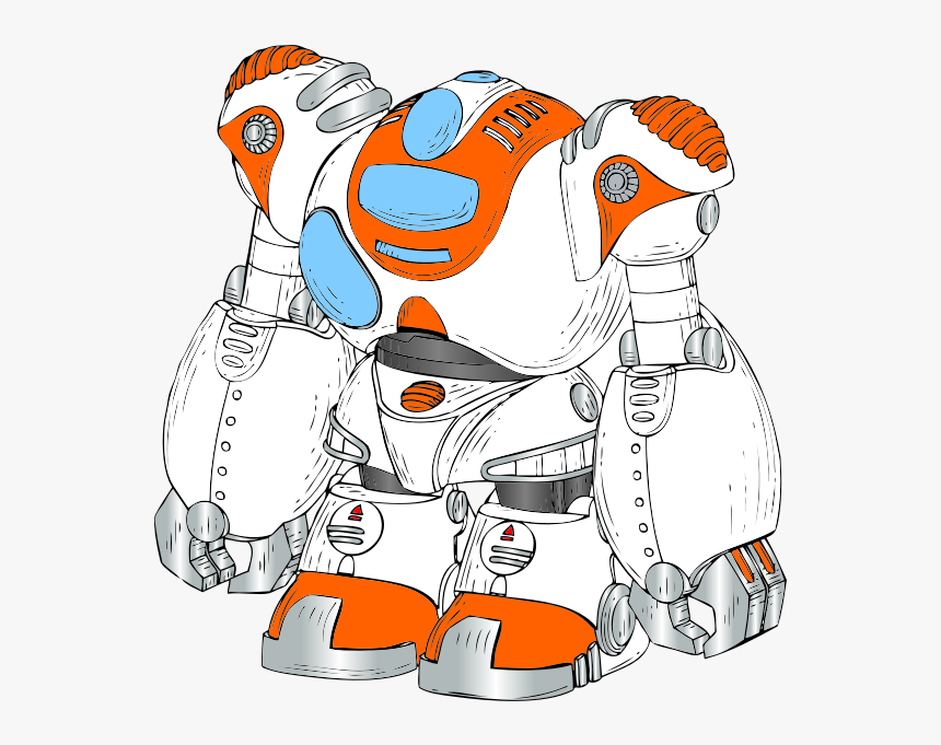 Robot Without Head - Robot Clip Art, HD Png Download, Free Download