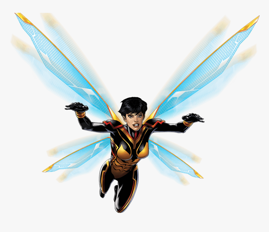 Marvel The Wasp Flying, HD Png Download, Free Download