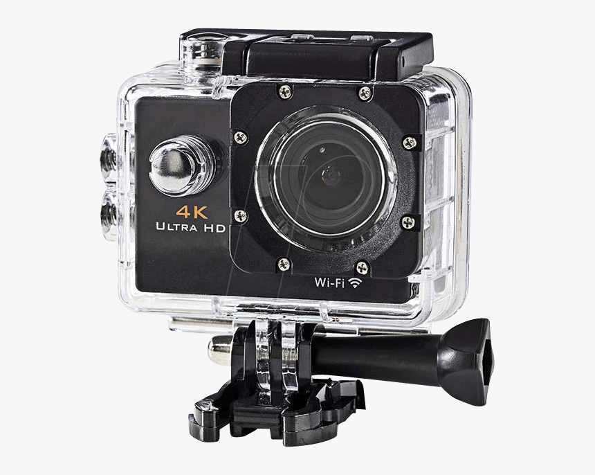 Action Cam, Ultra Hd 4k, Wifi, Waterproof Case Nedis - Actionkamera Nedis 4k, HD Png Download, Free Download