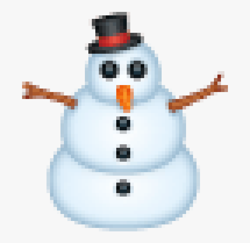 Whatsapp Snowman Emoji, HD Png Download, Free Download