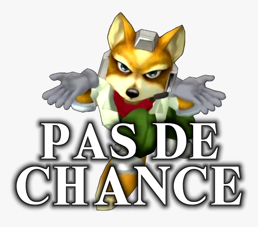 Sticker Starfox Fox Mccloud Super Smash Bros Melee - Ilhan, HD Png Download, Free Download