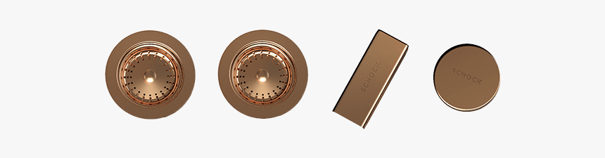 Abey Schock Sink Trim Kit Rose Gold Sink Accessories - Circle, HD Png Download, Free Download