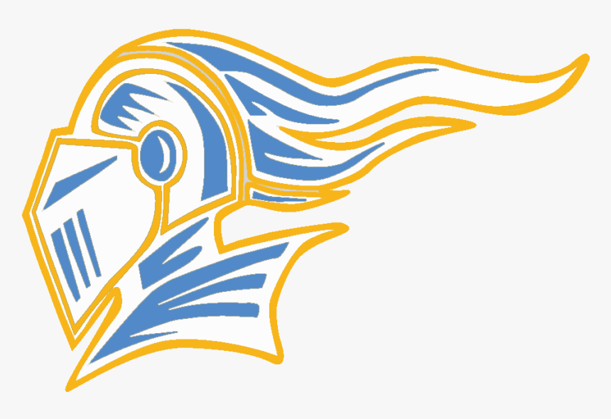 University Alternate Spirit Mark White And Blue W/gold, HD Png Download, Free Download