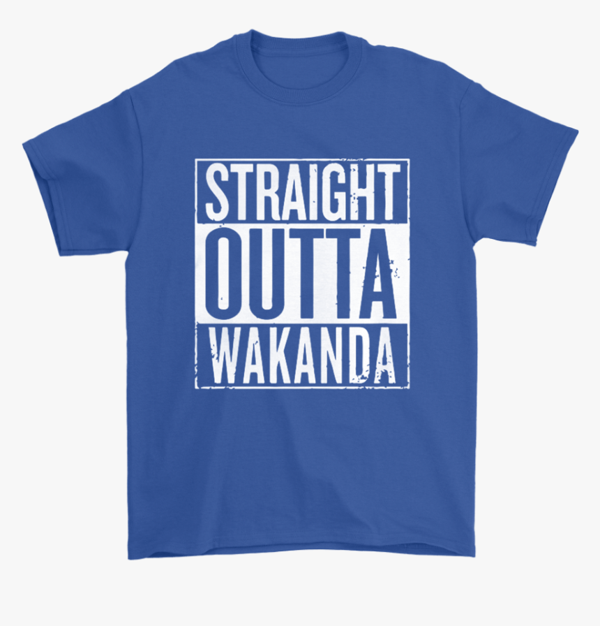 Straight Outta Wakanda Black Panther Marvel Shirts - Active Shirt, HD Png Download, Free Download