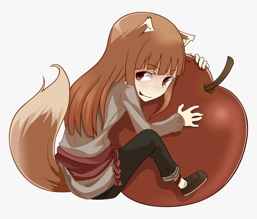 Illustration For Article Titled Ani-tayers As Anime - Holo Spice And Wolf Apple, HD Png Download, Free Download