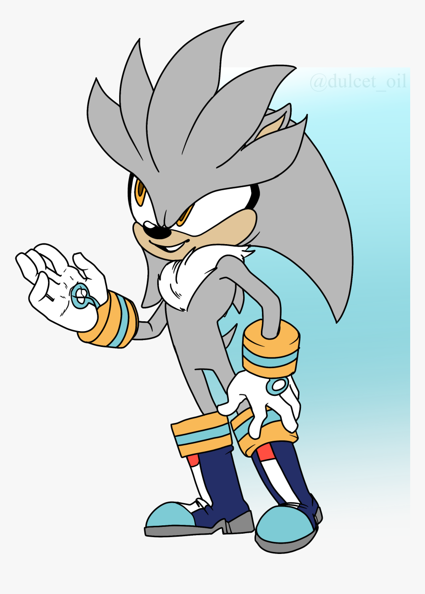 Quick Silver The Hedgehog - Cartoon, HD Png Download, Free Download