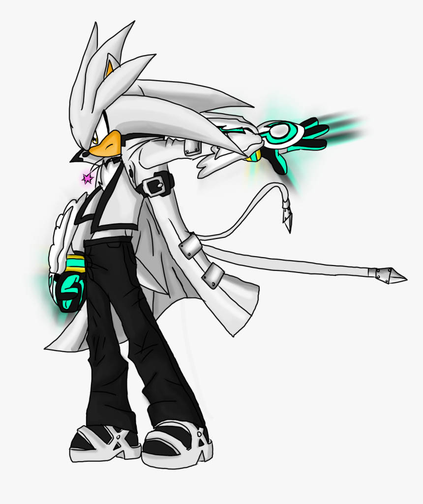 Vector Free Library Silver The Hedgehog Charge By Mkf - Silver The Hedgehog Clothes, HD Png Download, Free Download