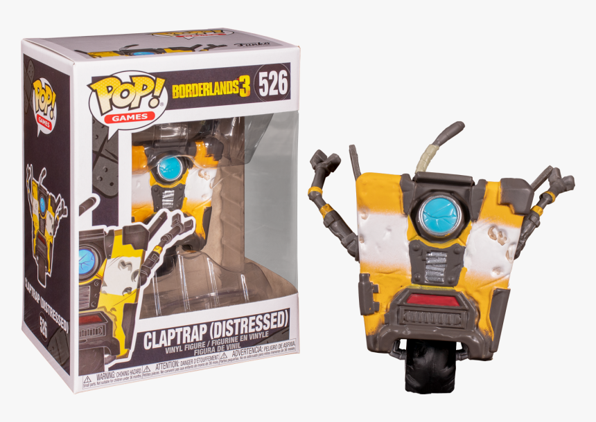 Borderlands 3 Claptrap Pop, HD Png Download, Free Download