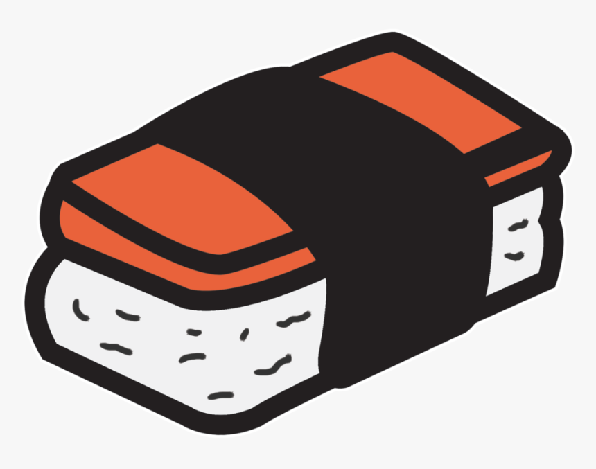 Spam Musubi Clip Art, HD Png Download kindpng