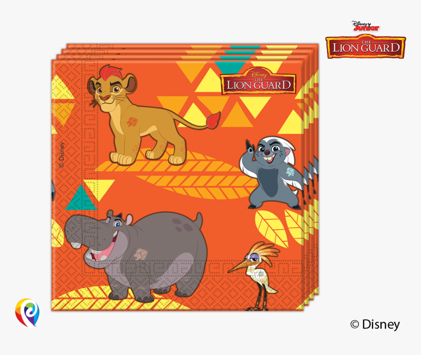 Kion Lion The Walt Disney Company Beshte Party - Lion Guard Napkin, HD Png Download, Free Download