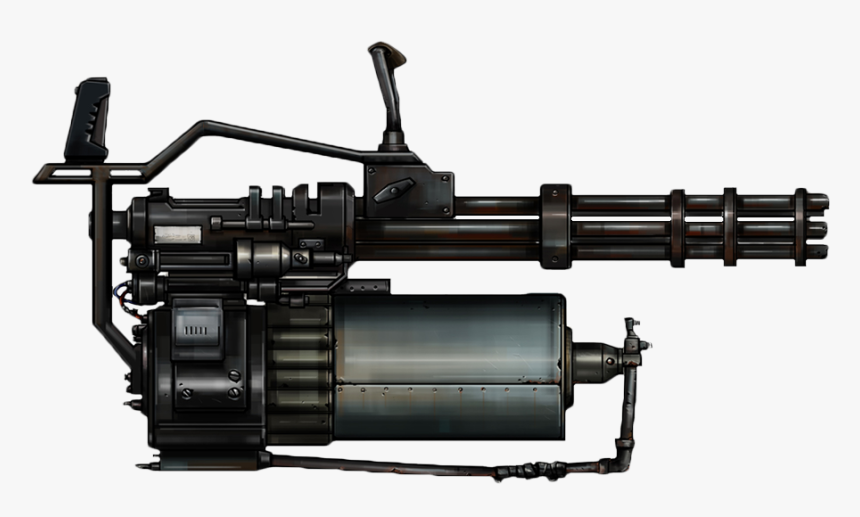 Heavy Minigun Concept Art , Png Download - Tf2 Heavy Minigun Art, Transparent Png, Free Download