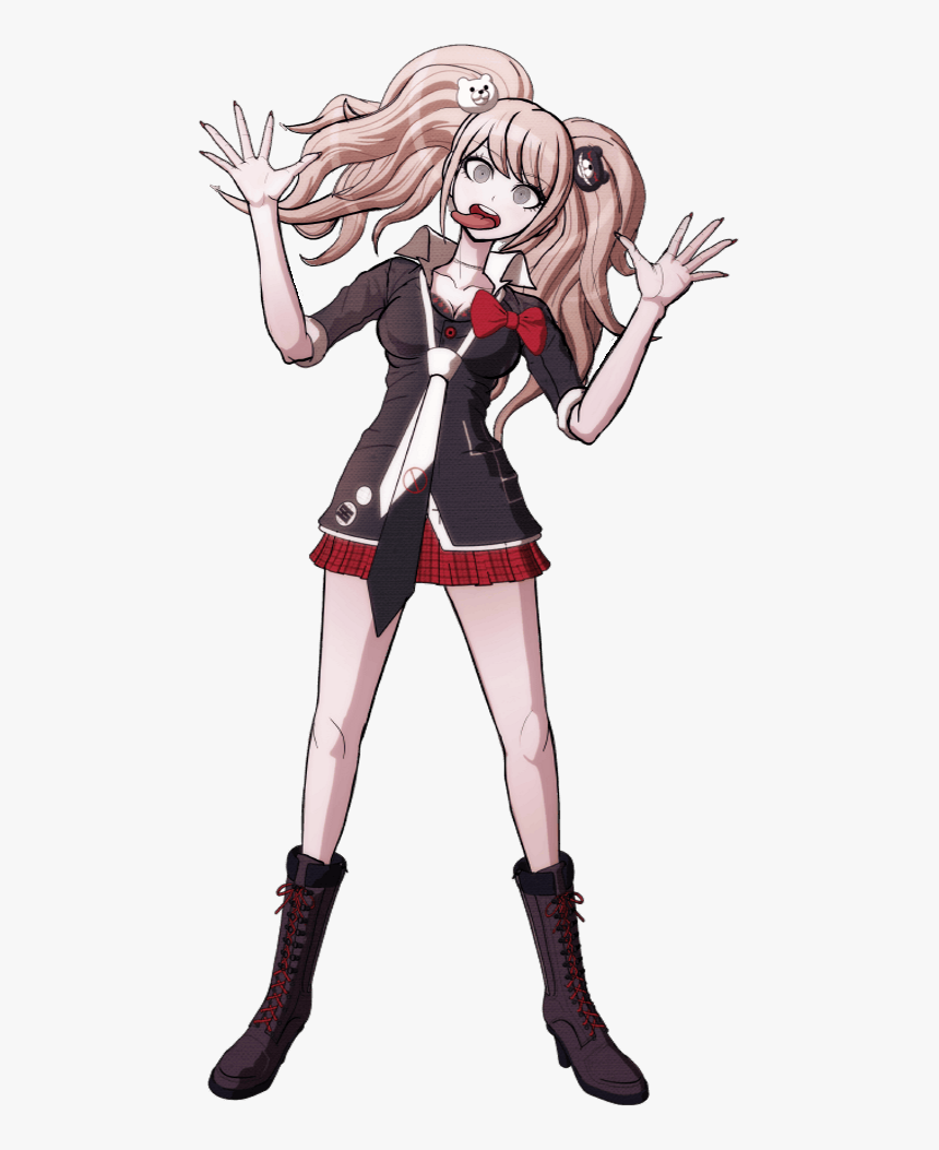 Image Junko Enoshima Fullbody Sprite Png - Danganronpa Junko Enoshima Sprites, Transparent Png, Free Download