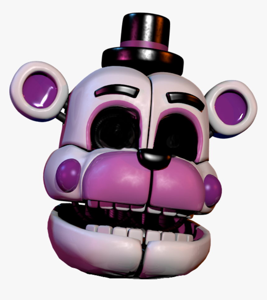 #funtime Freddy Mask/head - Fnaf Funtime Freddy Mask, HD Png Download, Free Download