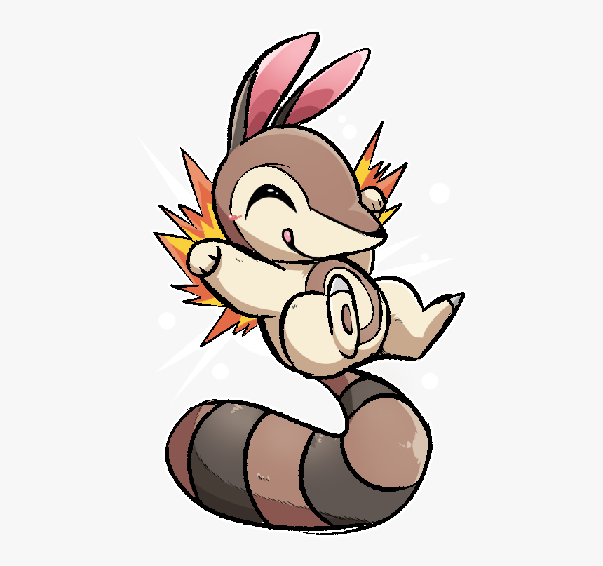 Risen Is A Typhlosion Furret Thing, So When He Was - Cartoon, HD Png Download, Free Download