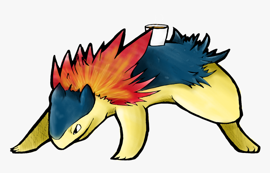 View Typhlosion , - Cartoon, HD Png Download, Free Download