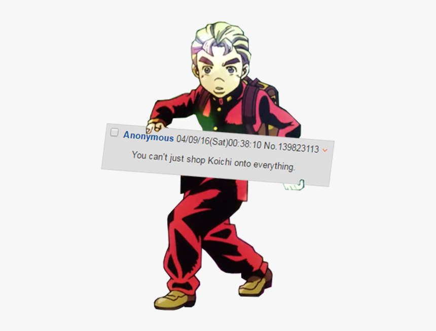 Anonymous 04/09/16 - Jojo Part 5 Memes, HD Png Download, Free Download