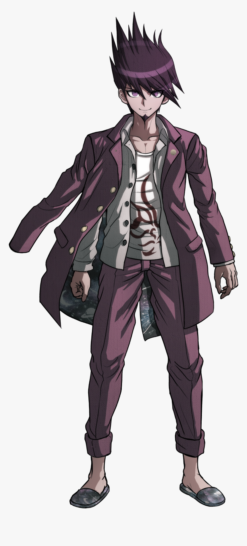 Momota Sprite Kaito Danganronpa Png Download Kaito X Maki Child Transparent Png Kindpng