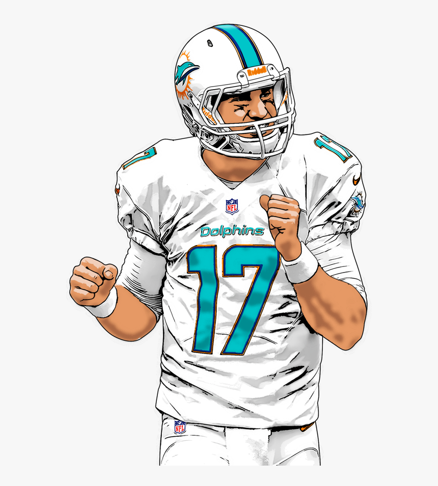 #17 Qb Ryan Tannehill Miami Dolphins - Miami Dolphins Png, Transparent Png, Free Download