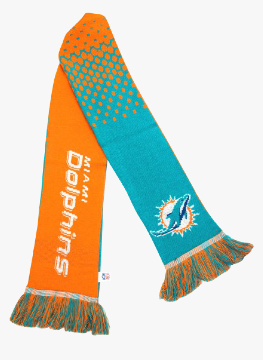Nfl Miami Dolphins Scarf - Miami Dolphins, HD Png Download, Free Download