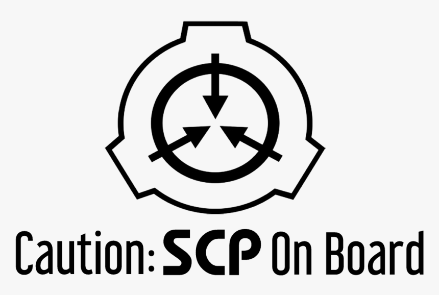 Scp On Board - Draw Scp Foundation Logo, HD Png Download, Free Download