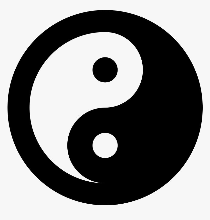 Yin And Yang Svg, HD Png Download, Free Download