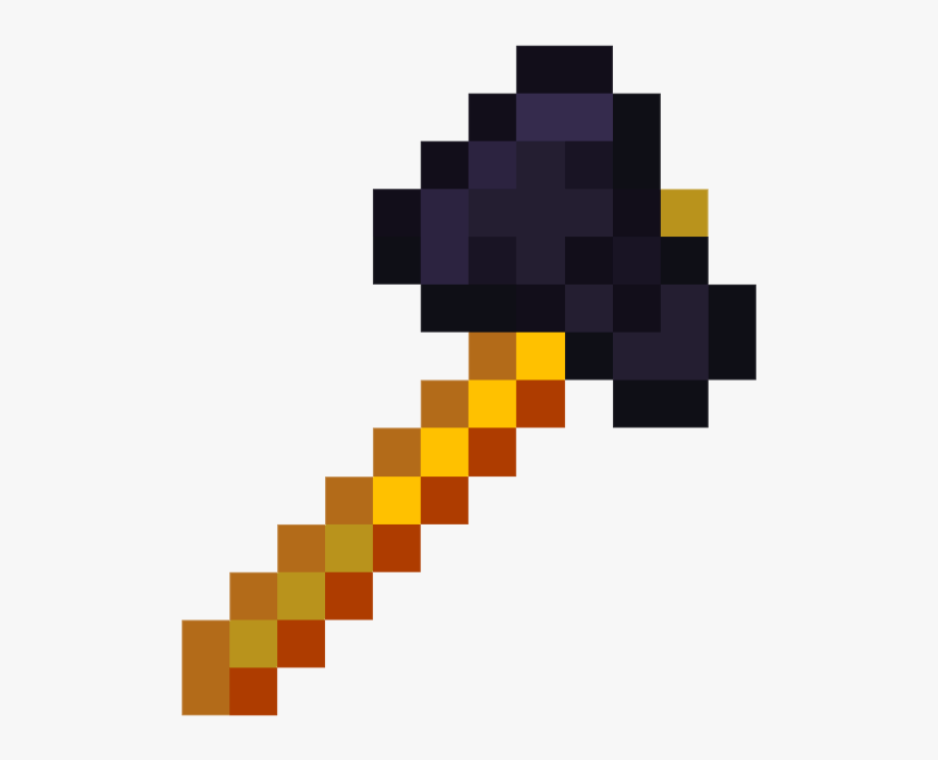 Obsidian Axe Minecraft, HD Png Download, Free Download