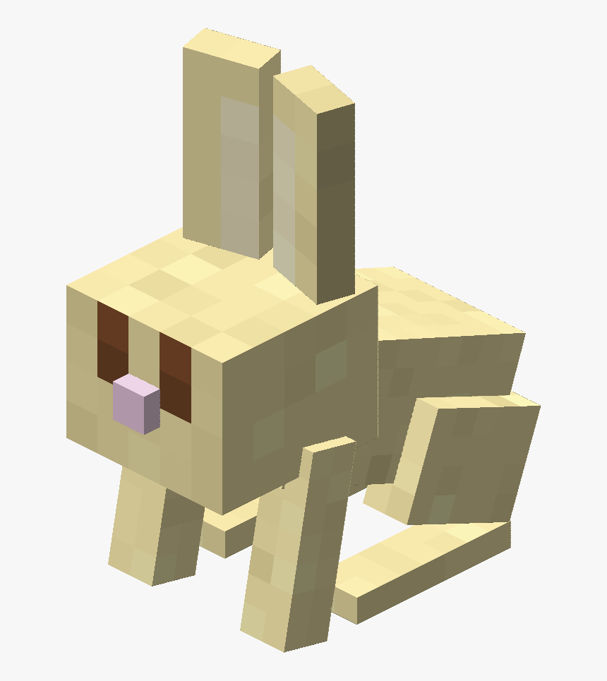 Minecraft Rabbit, HD Png Download, Free Download