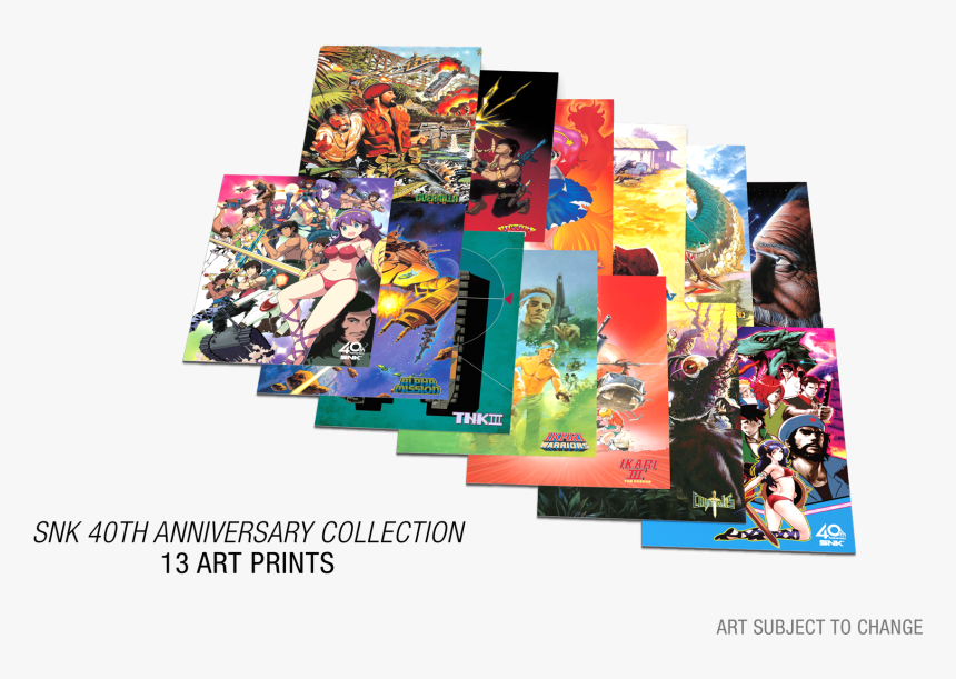 Snk 40th Anniversary Collection Limited Edition - Graphic Design, HD Png Download, Free Download