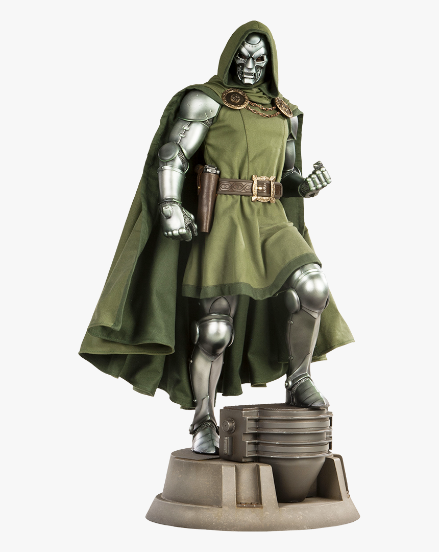 Doom Premium Format Statue - Dr Doom Sideshow Premium Format, HD Png Download, Free Download