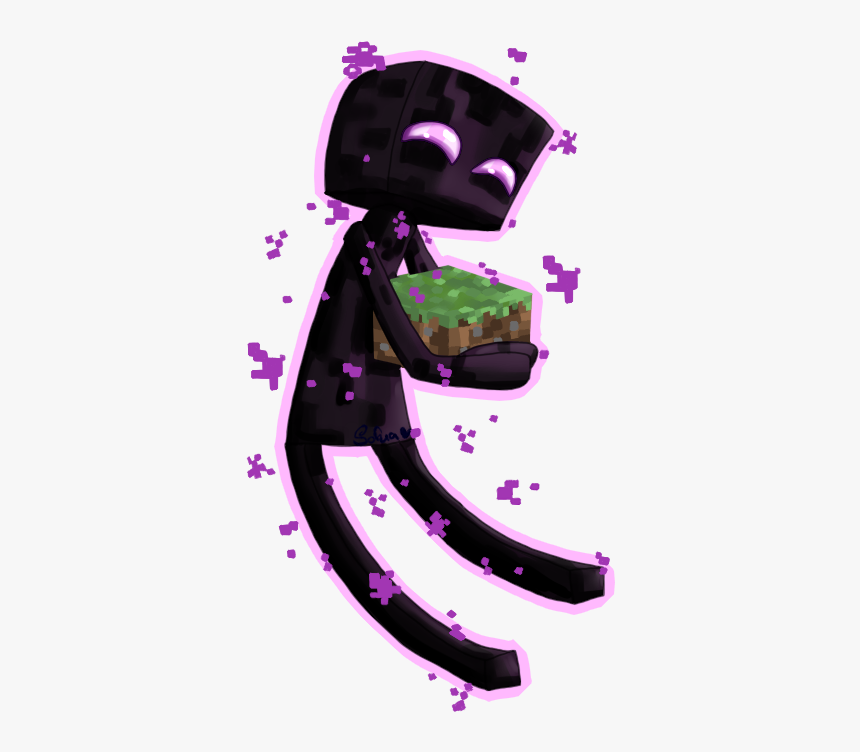 - Chibi - Enderman - Stickers De Enderman, HD Png Download, Free Download