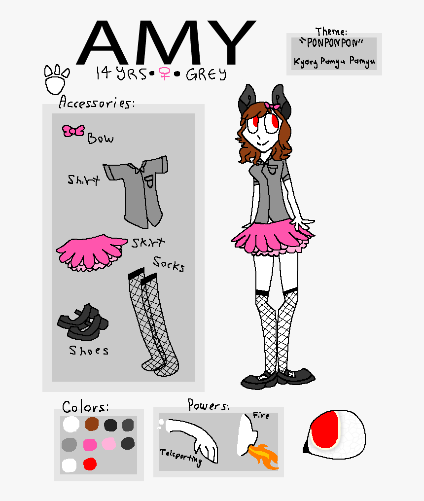 Nekogirl Enderman Kawaii - Cartoon, HD Png Download, Free Download