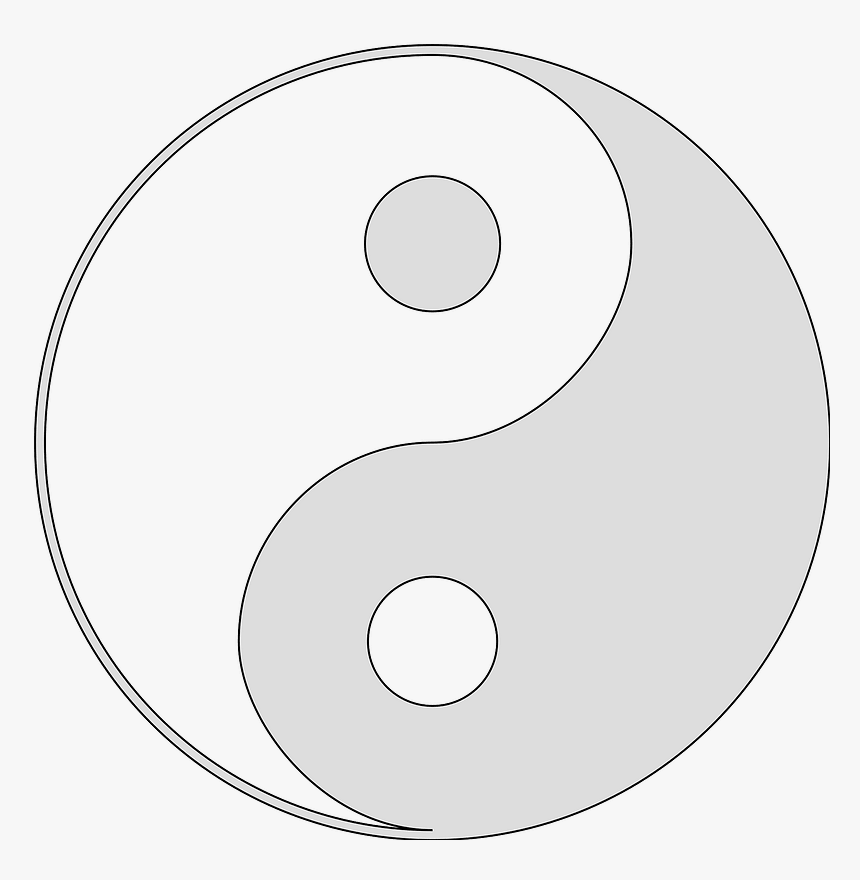 Yin-yang Clipart - Yin And Yang Imgur, HD Png Download, Free Download